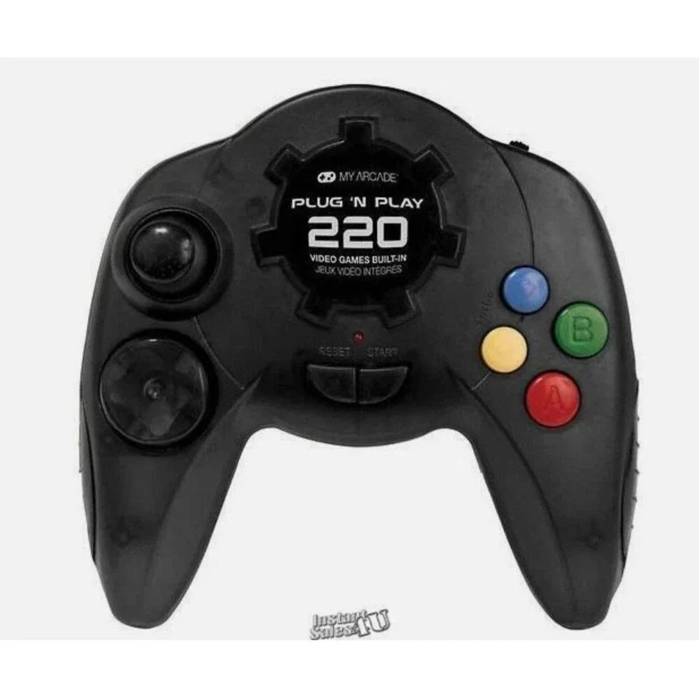 My Arcade Plug N Play TV Game Console: 220 Retro Style Games -